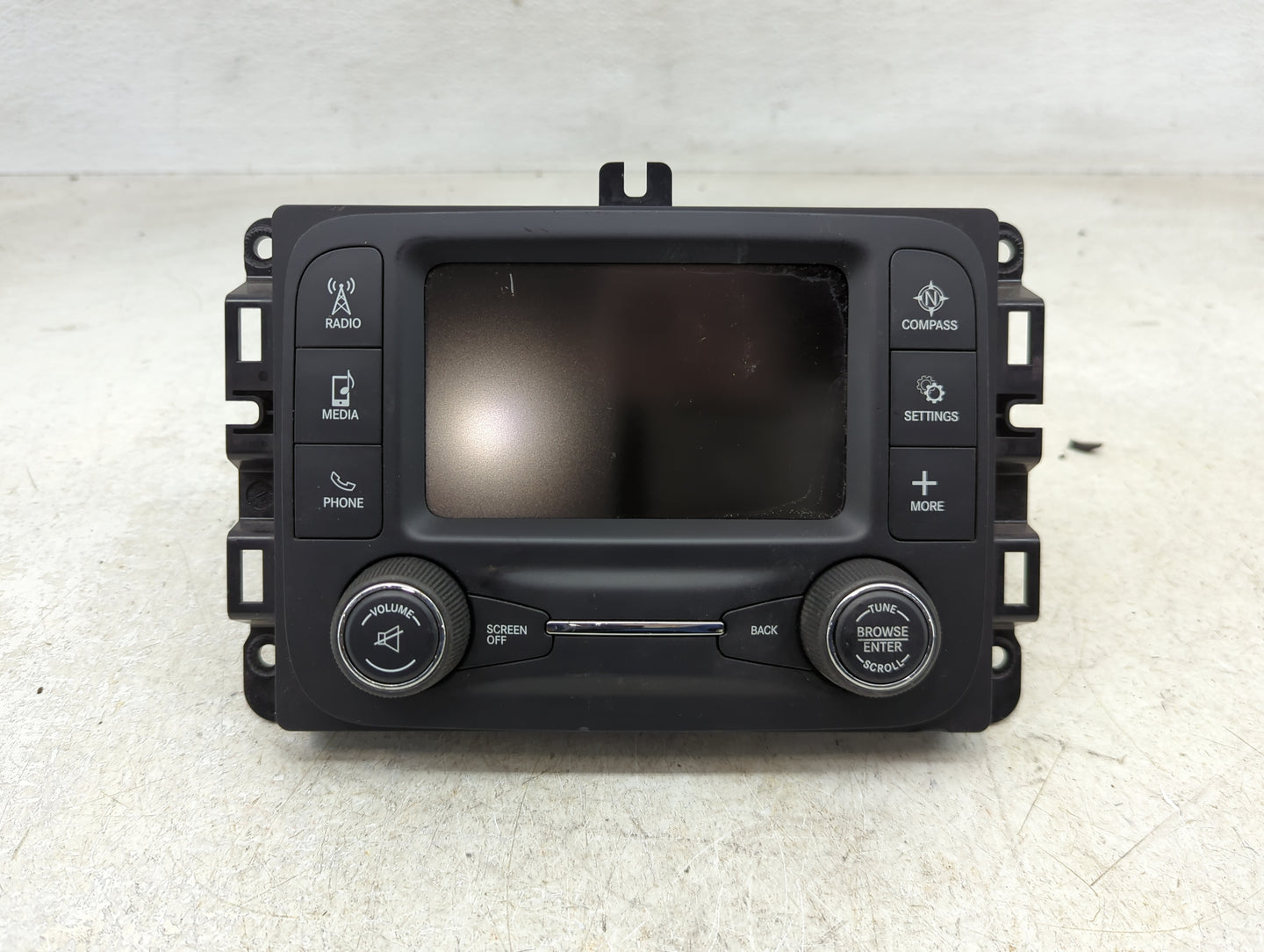 2016 Dodge Ram 1500 Radio AM FM Cd Player Receiver Replacement P/N:68271365AD Fits Fits 2015 OEM Used Auto Parts - Oemusedau