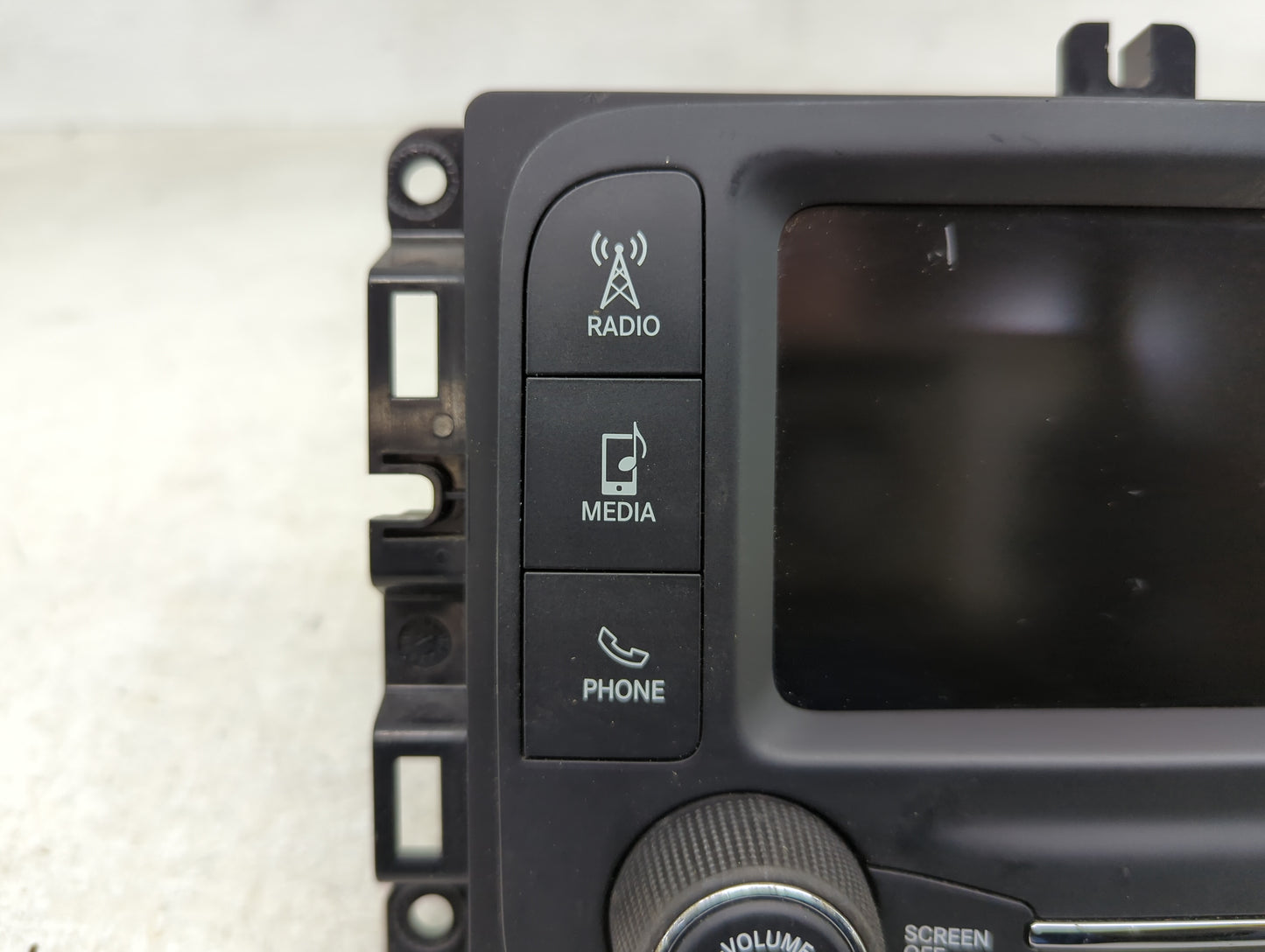 2016 Dodge Ram 1500 Radio AM FM Cd Player Receiver Replacement P/N:68271365AD Fits Fits 2015 OEM Used Auto Parts - Oemusedau
