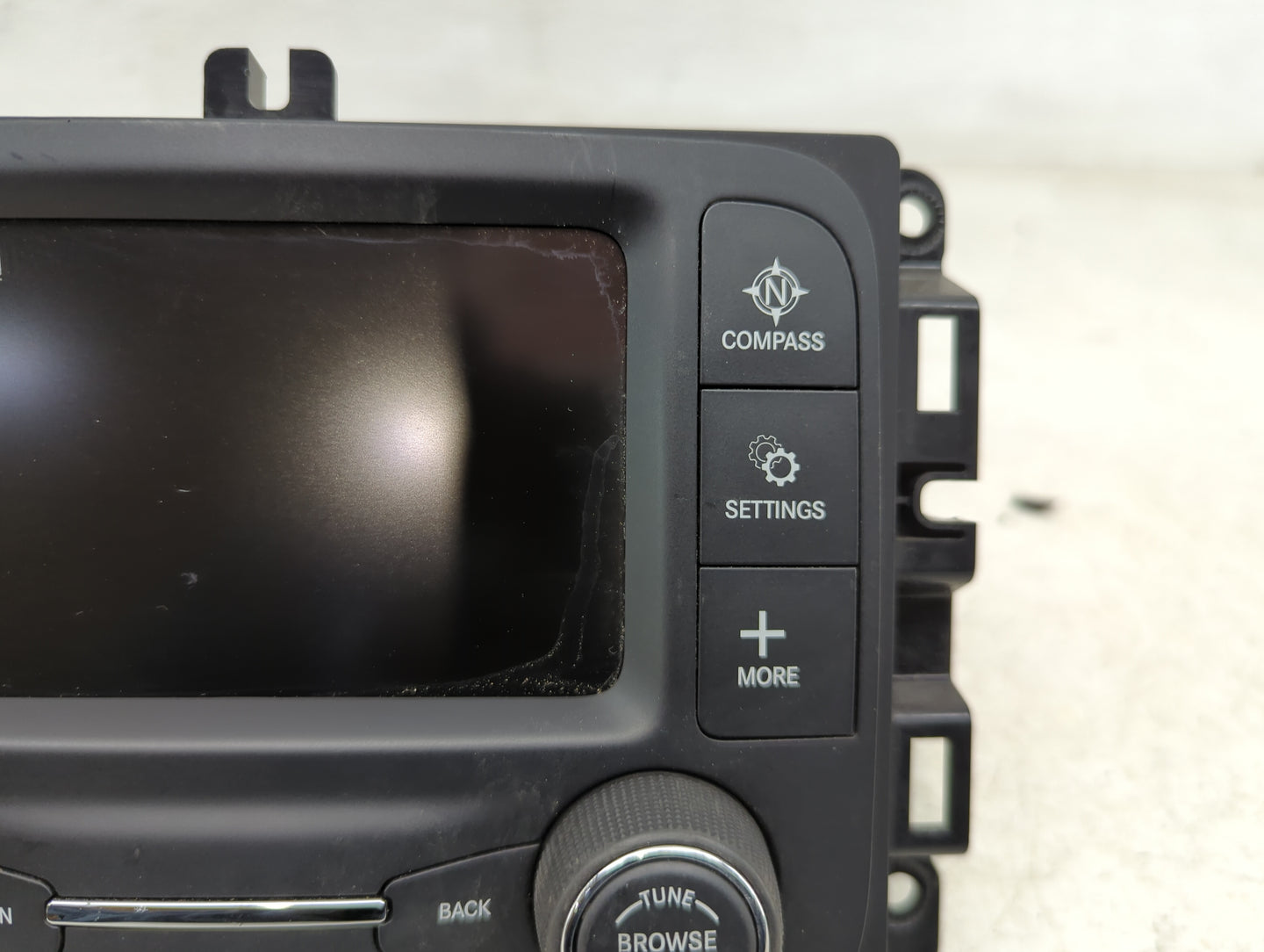 2016 Dodge Ram 1500 Radio AM FM Cd Player Receiver Replacement P/N:68271365AD Fits Fits 2015 OEM Used Auto Parts - Oemusedau