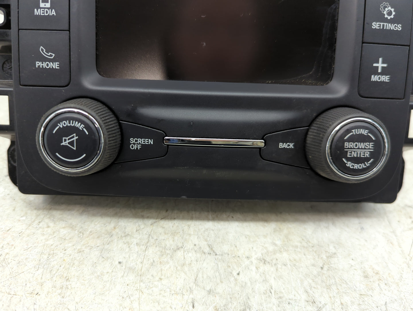 2016 Dodge Ram 1500 Radio AM FM Cd Player Receiver Replacement P/N:68271365AD Fits Fits 2015 OEM Used Auto Parts - Oemusedau