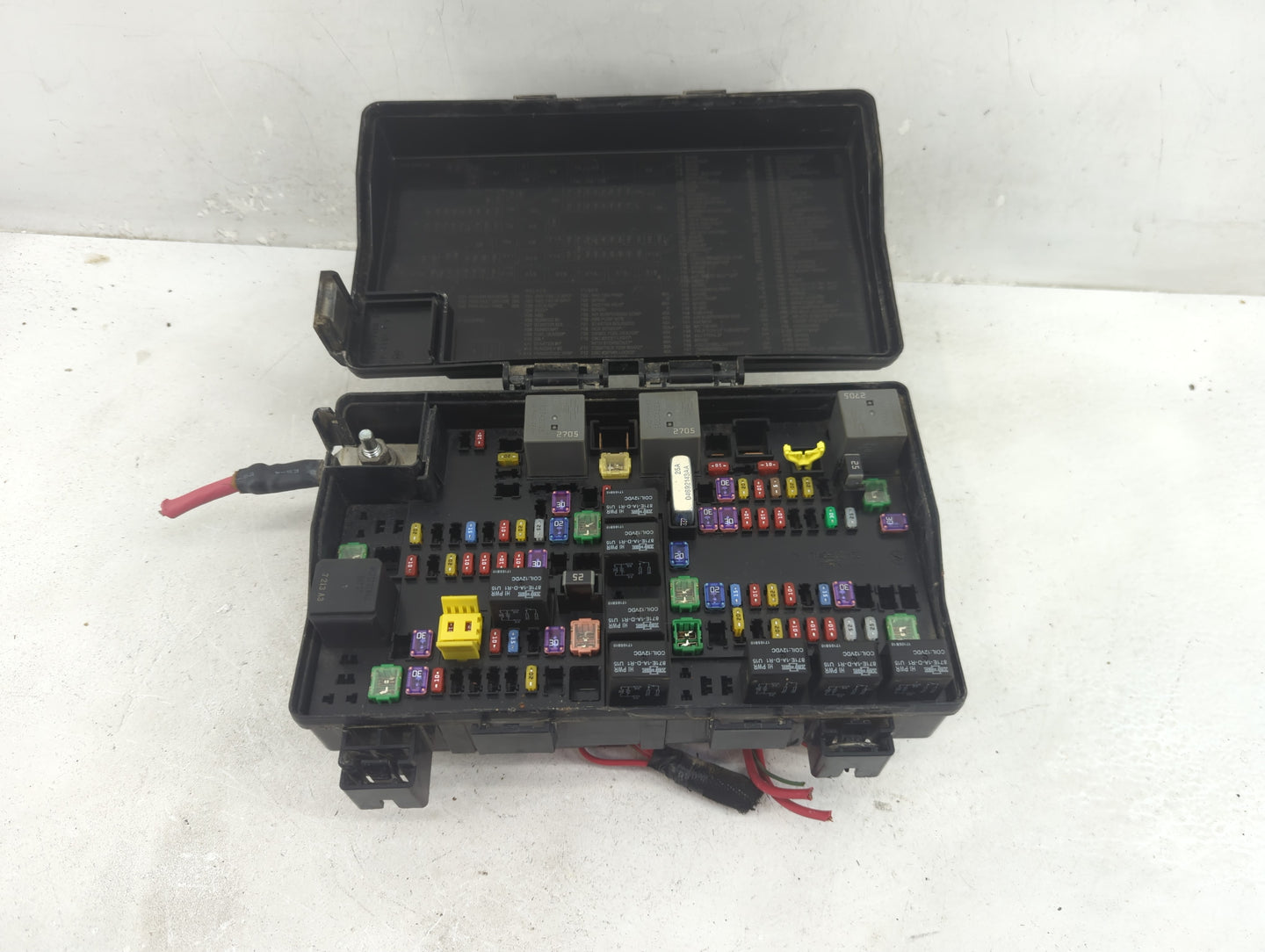 2016 Dodge Ram 1500 Fusebox Fuse Box Panel Relay Module P/N:7140-1980-30 Fits OEM Used Auto Parts - Oemusedautoparts1.com
