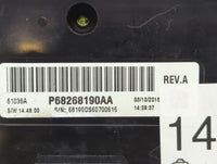 2016 Dodge Ram 1500 Climate Control Module Temperature AC/Heater Replacement P/N:P68268190AA Fits OEM Used Auto Parts - Oemu