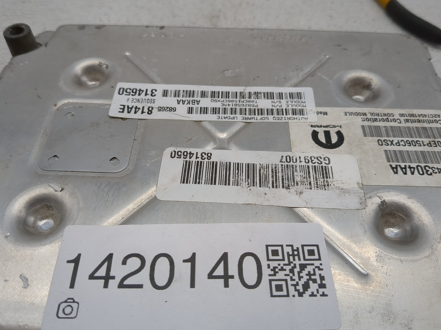 2016 Dodge Ram 1500 PCM Engine Control Computer ECU ECM PCU OEM P/N:P68265581AE 68265814AE Fits Fits 2017 2018 2019 2020 OEM