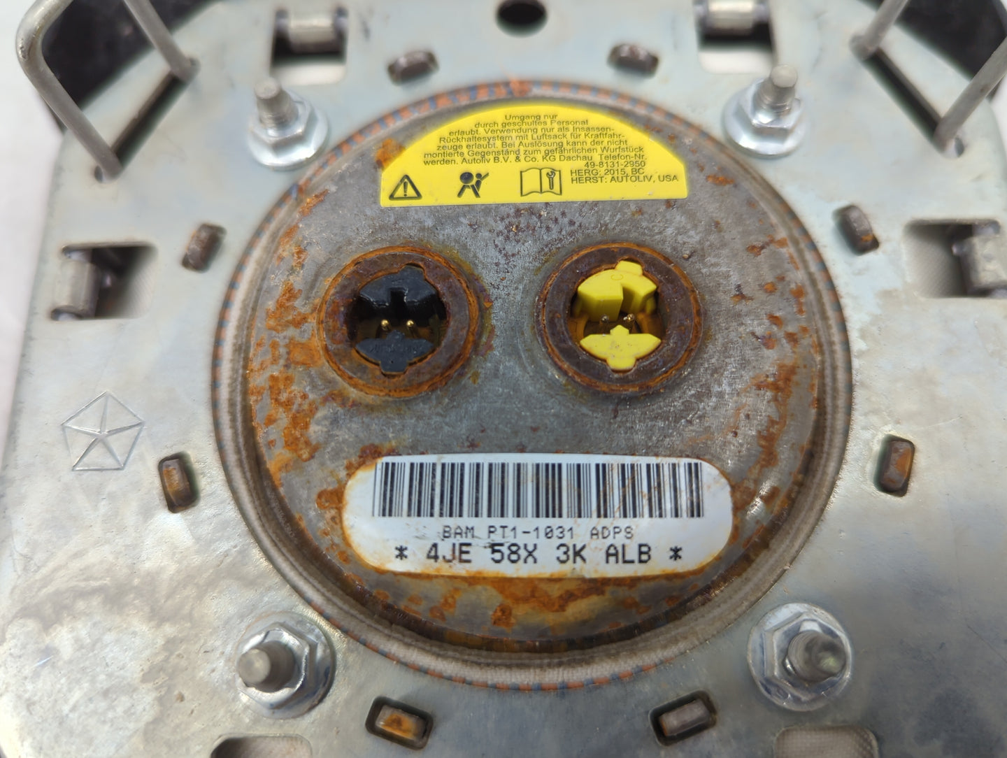 Dodge Ram 1500 Air Bag Driver Left Steering Wheel Mounted 1465960 - Oemusedautoparts1.com