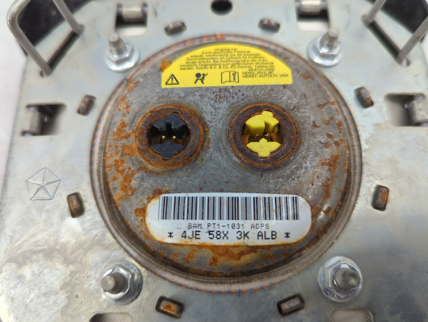 Dodge Ram 1500 Air Bag Driver Left Steering Wheel Mounted 1465960 - Oemusedautoparts1.com