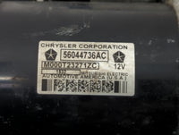 2016 Dodge Ram 1500 Car Starter Motor Solenoid OEM P/N:56044736AC Fits OEM Used Auto Parts - Oemusedautoparts1.com