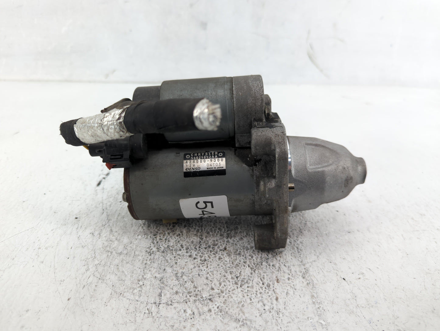2016 Dodge Ram 1500 Car Starter Motor Solenoid OEM P/N:56029852AA Fits OEM Used Auto Parts - Oemusedautoparts1.com