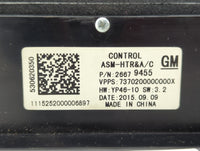 2016 Dodge Ram 1500 Climate Control Module Temperature AC/Heater Replacement P/N:2667 9455 Fits OEM Used Auto Parts - Oemuse
