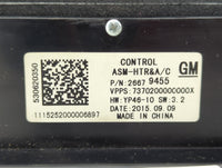 2016 Dodge Ram 1500 Climate Control Module Temperature AC/Heater Replacement P/N:2667 9455 Fits Fits 2014 2015 OEM Used Auto