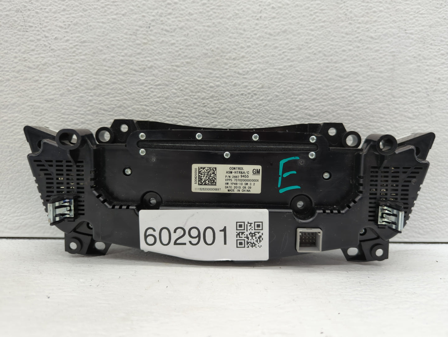 2016 Dodge Ram 1500 Climate Control Module Temperature AC/Heater Replacement P/N:2667 9455 Fits OEM Used Auto Parts - Oemuse