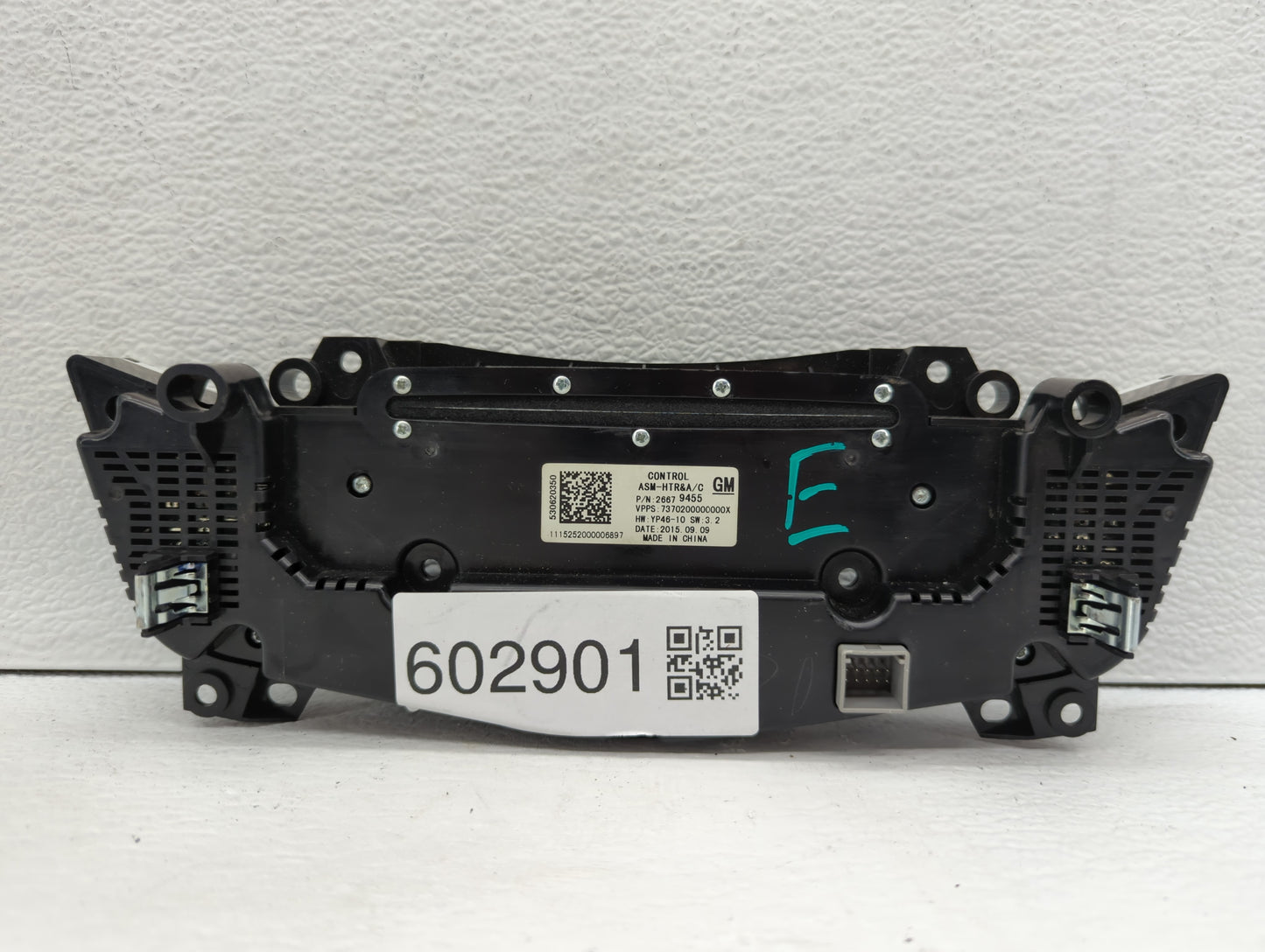 2016 Dodge Ram 1500 Climate Control Module Temperature AC/Heater Replacement P/N:2667 9455 Fits OEM Used Auto Parts - Oemuse