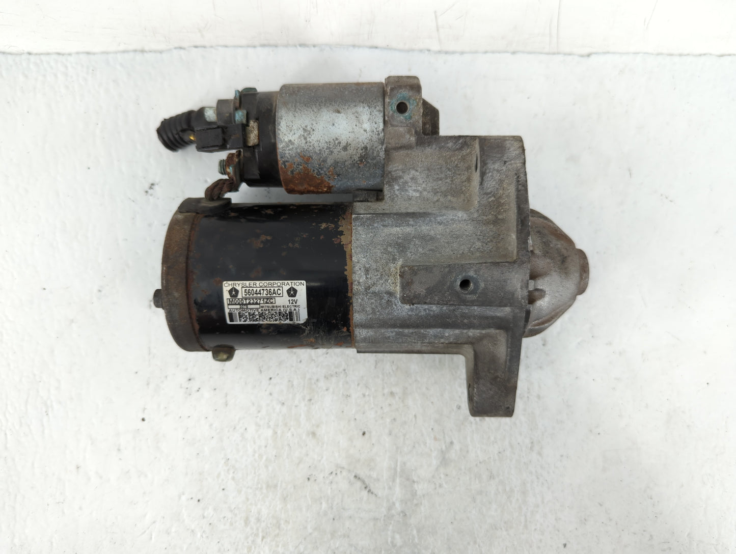 2016 Dodge Ram 1500 Car Starter Motor Solenoid OEM P/N:M000T23271ZC 56044736AC Fits OEM Used Auto Parts - Oemusedautoparts1.