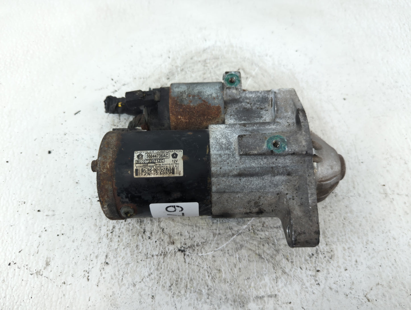 2016 Dodge Ram 1500 Car Starter Motor Solenoid OEM P/N:56044736AC Fits OEM Used Auto Parts - Oemusedautoparts1.com