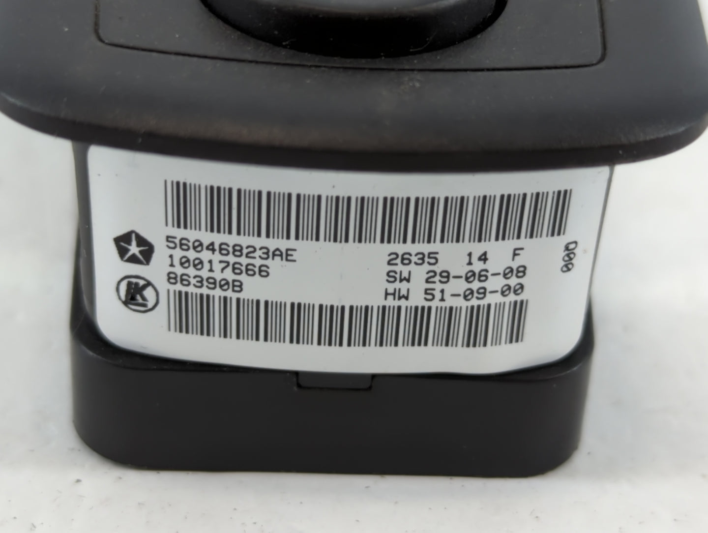 2016 Dodge Ram 1500 Master Power Window Switch Replacement Driver Side Left P/N:56046823AE Fits Fits 2017 2018 2019 2020 202