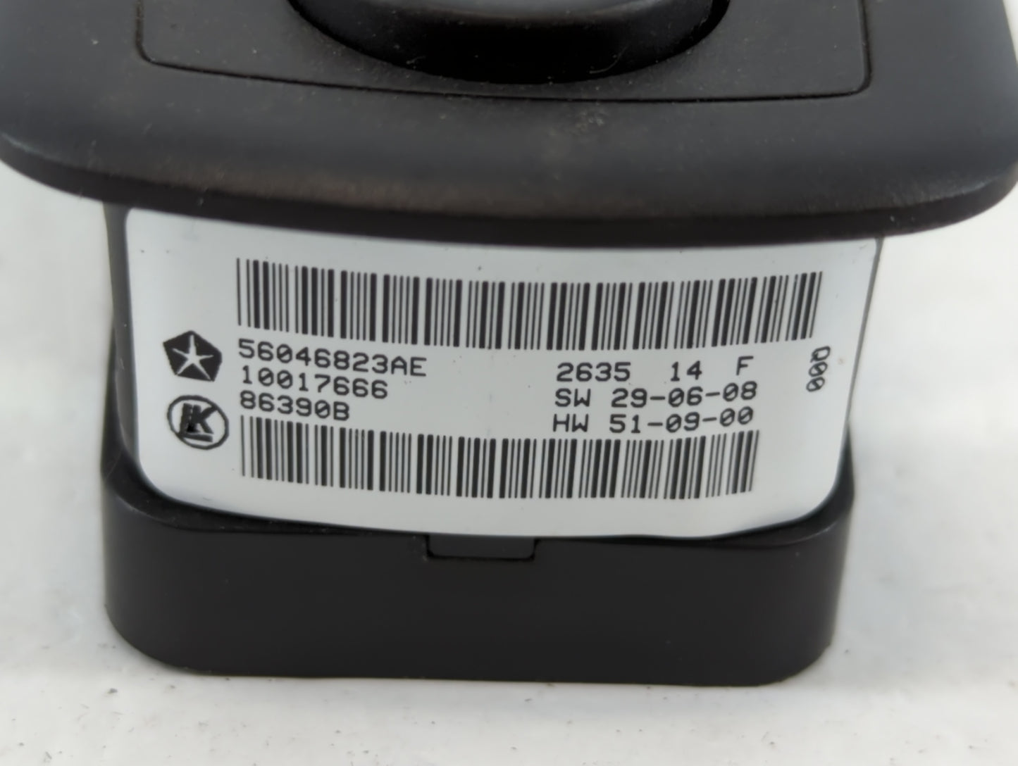 2016 Dodge Ram 1500 Master Power Window Switch Replacement Driver Side Left P/N:56046823AE Fits Fits 2017 2018 2019 2020 202