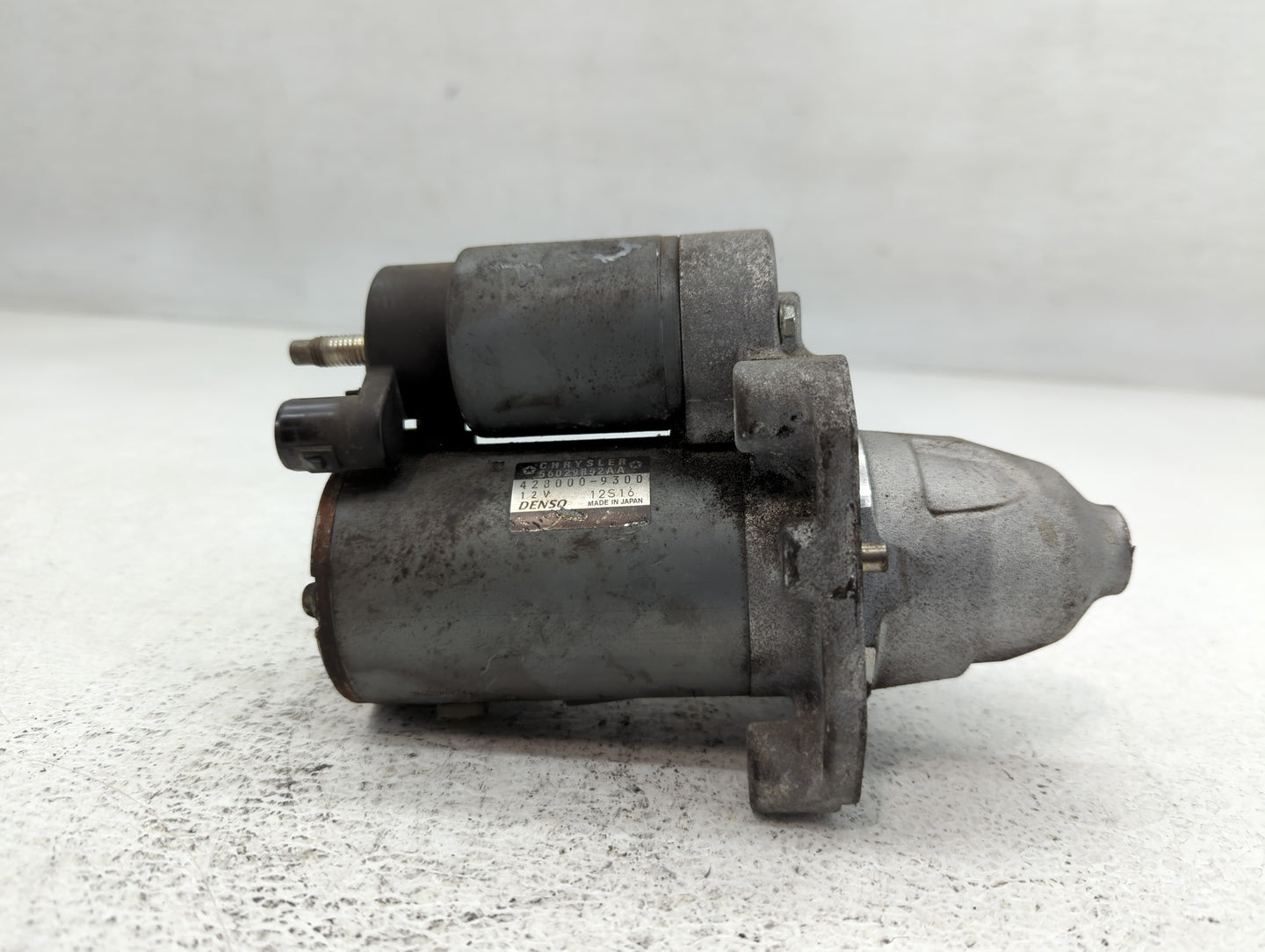 2016 Dodge Ram 1500 Car Starter Motor Solenoid OEM P/N:56029852AA 428000-9300 Fits OEM Used Auto Parts - Oemusedautoparts1.c