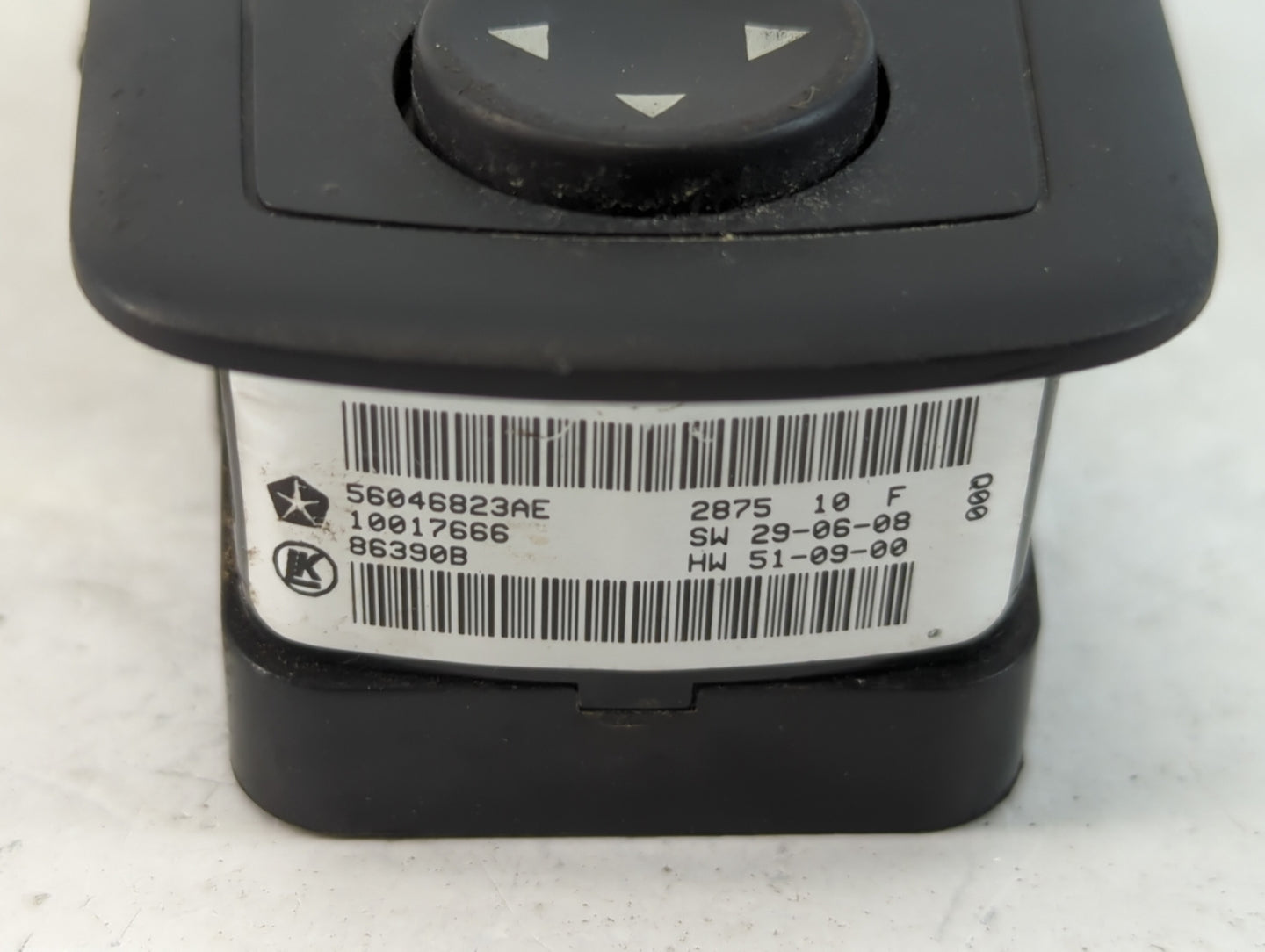 2016 Dodge Ram 1500 Master Power Window Switch Replacement Driver Side Left P/N:56046823AE Fits Fits 2017 2018 2019 2020 202