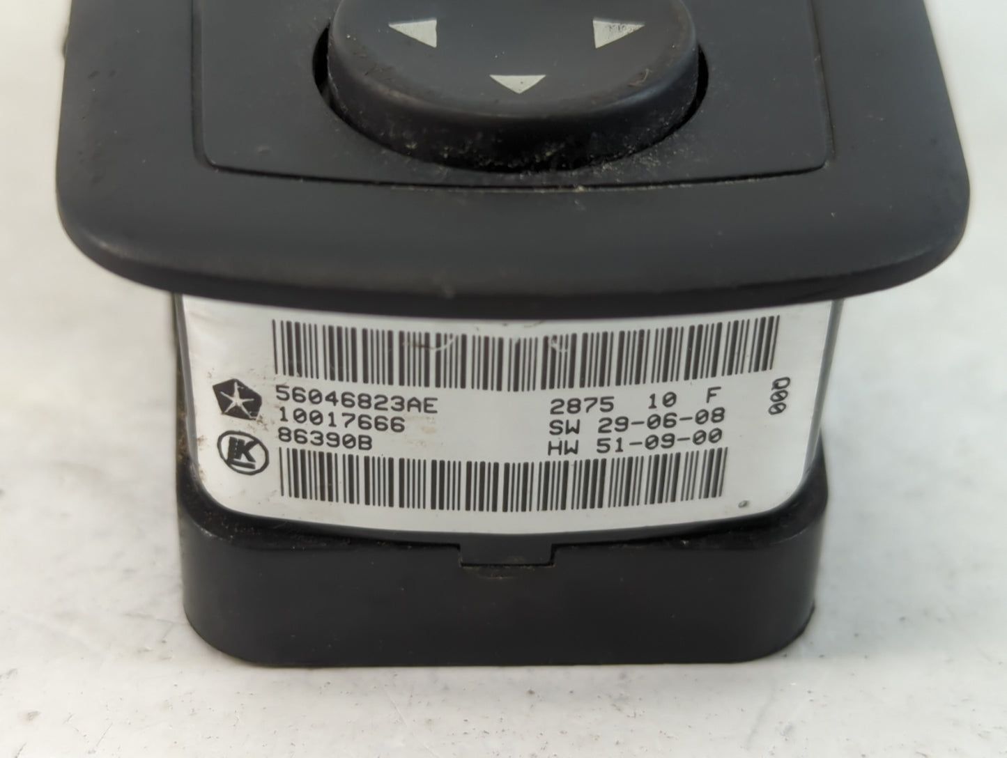2016 Dodge Ram 1500 Master Power Window Switch Replacement Driver Side Left P/N:56046823AE Fits Fits 2017 2018 2019 2020 202
