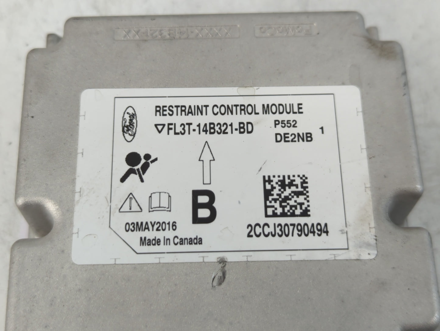 Dodge Ram 1500 Chassis Control Module Ccm Bcm Body Control P68243257ab - Oemusedautoparts1.com