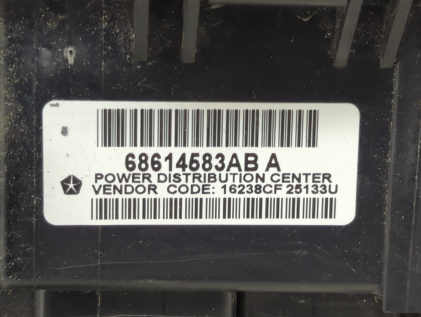 2016 Dodge Ram 3500 Fusebox Fuse Box Panel Relay Module P/N:68614583AB 16238CF25133U Fits OEM Used Auto Parts - Oemusedautop