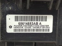 2016 Dodge Ram 3500 Fusebox Fuse Box Panel Relay Module P/N:68614583AB 16238CF25133U Fits OEM Used Auto Parts - Oemusedautop