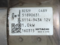 2014-2017 Fiat 500 Car Starter Motor Solenoid OEM P/N:51890631 Fits Fits 2014 2015 2016 2017 2018 OEM Used Auto Parts - Oemu