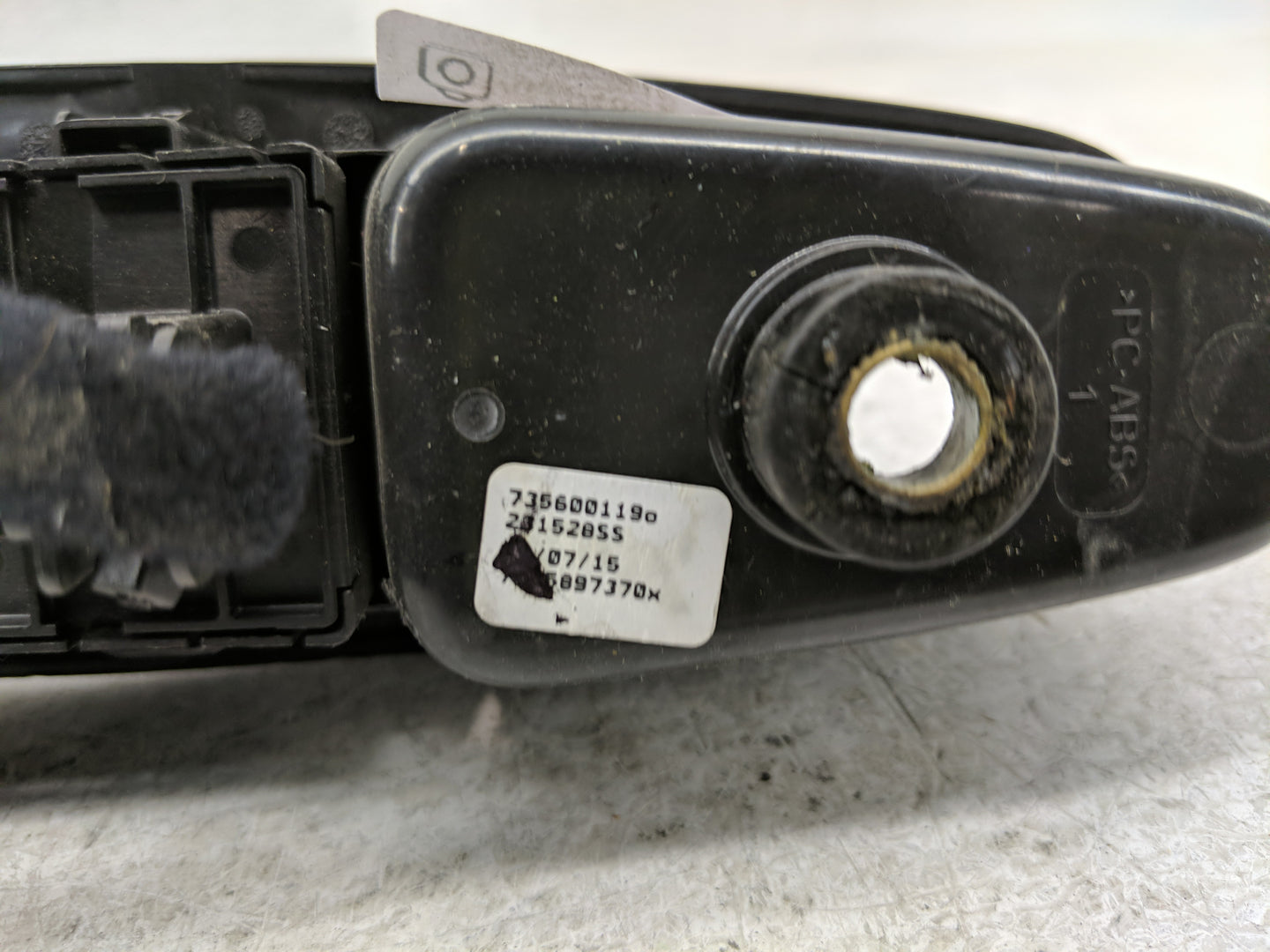 2016 Fiat 500 Master Power Window Switch Replacement Driver Side Left Fits OEM Used Auto Parts - Oemusedautoparts1.com