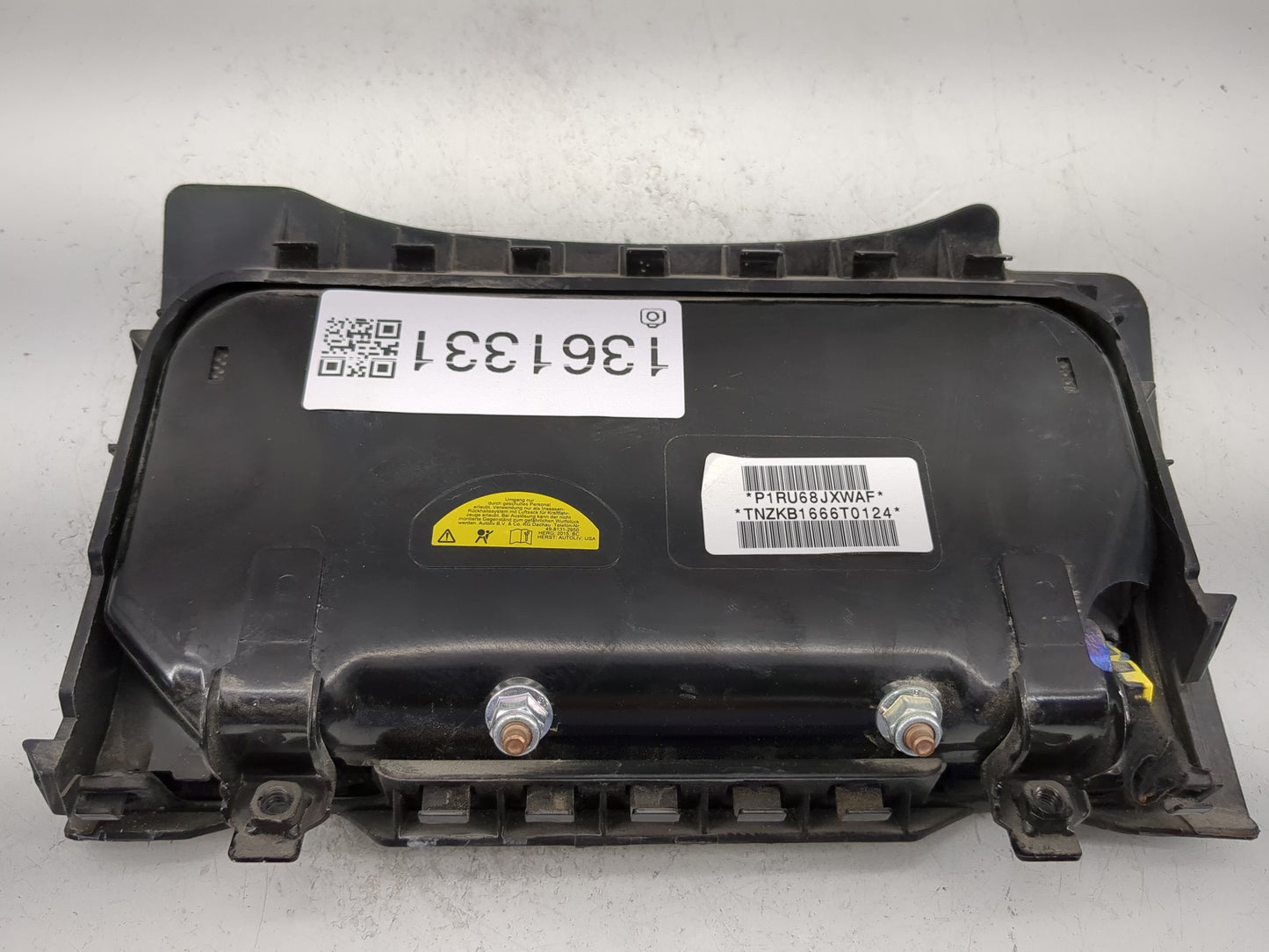 2012-2017 Fiat 500 Air Bag Driver Left Knee OEM P/N:6195879W2E Fits Fits 2012 2013 2014 2015 2016 2017 OEM Used Auto Parts -