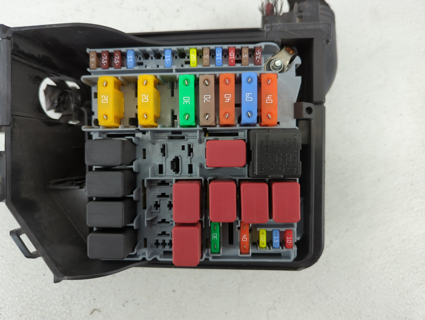 2012-2017 Fiat 500 Fusebox Fuse Box Panel Relay Module Fits Fits 2012 2013 2014 2015 2016 2017 OEM Used Auto Parts - Oemused