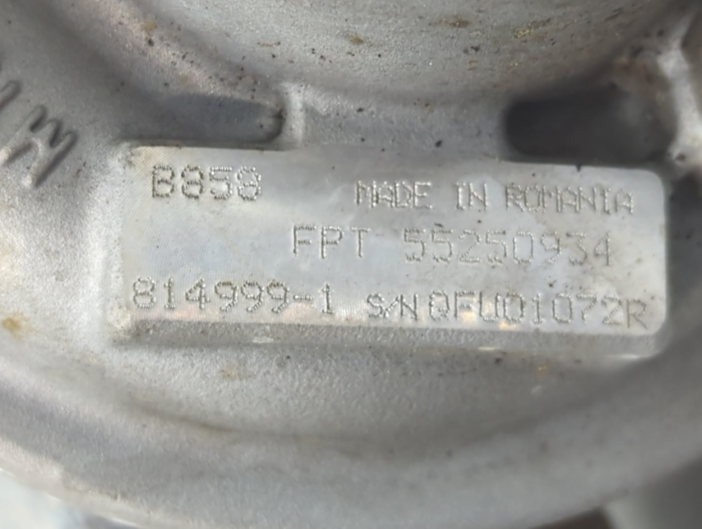 2013-2017 Fiat 500 Turbocharger Turbo Charger Super Charger Supercharger - Oemusedautoparts1.com