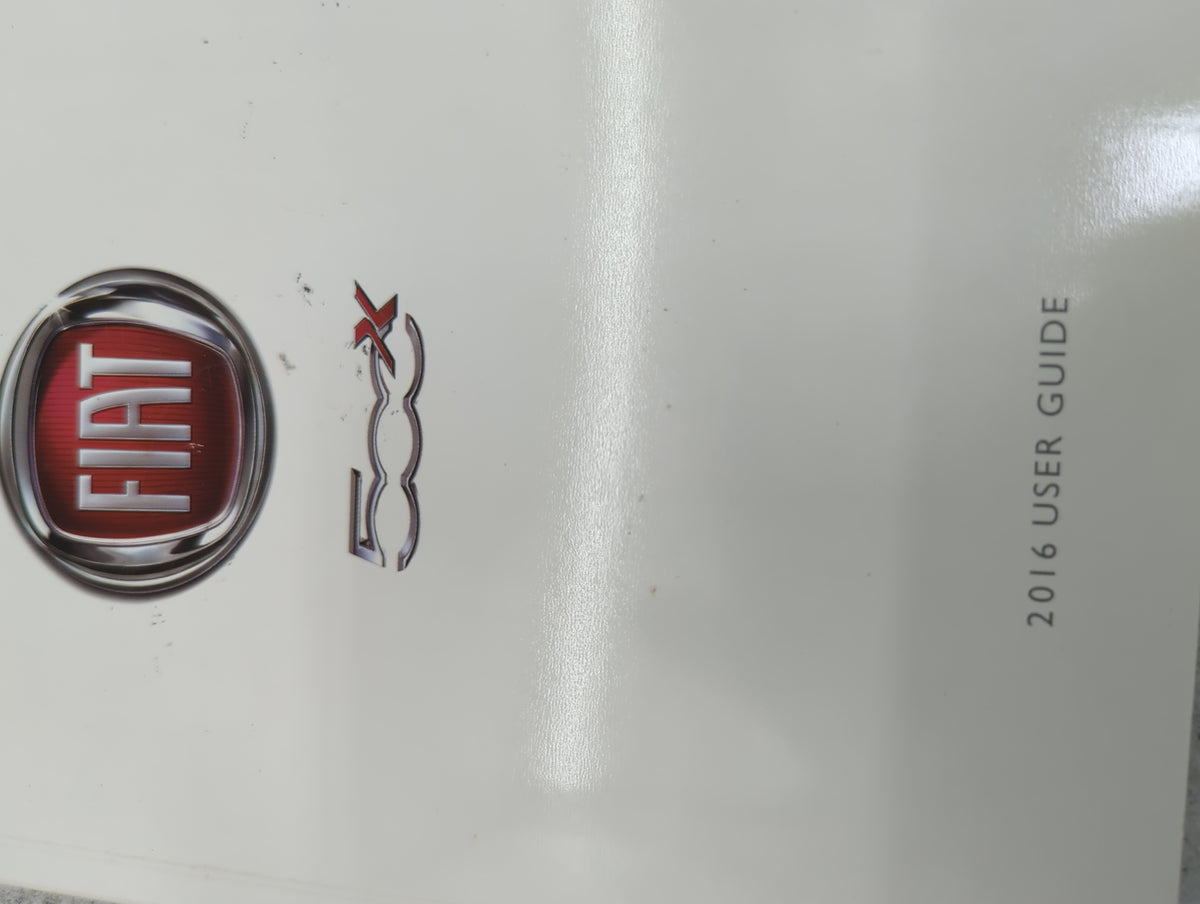2016 Fiat 500x Owners Manual Book Guide P/N:16FB-926-AA OEM Used Auto Parts - Oemusedautoparts1.com