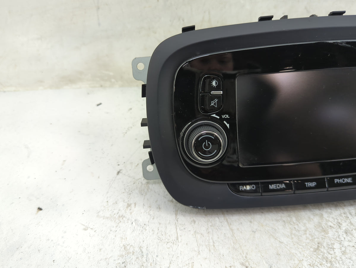 2016 Fiat 500x Radio AM FM Cd Player Receiver Replacement P/N:A2C9618950100003106 07356051030, VP2 Fits OEM Used Auto Parts 