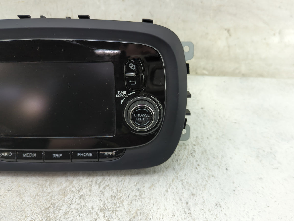 2016 Fiat 500x Radio AM FM Cd Player Receiver Replacement P/N:A2C9618950100003106 07356051030, VP2 Fits OEM Used Auto Parts 