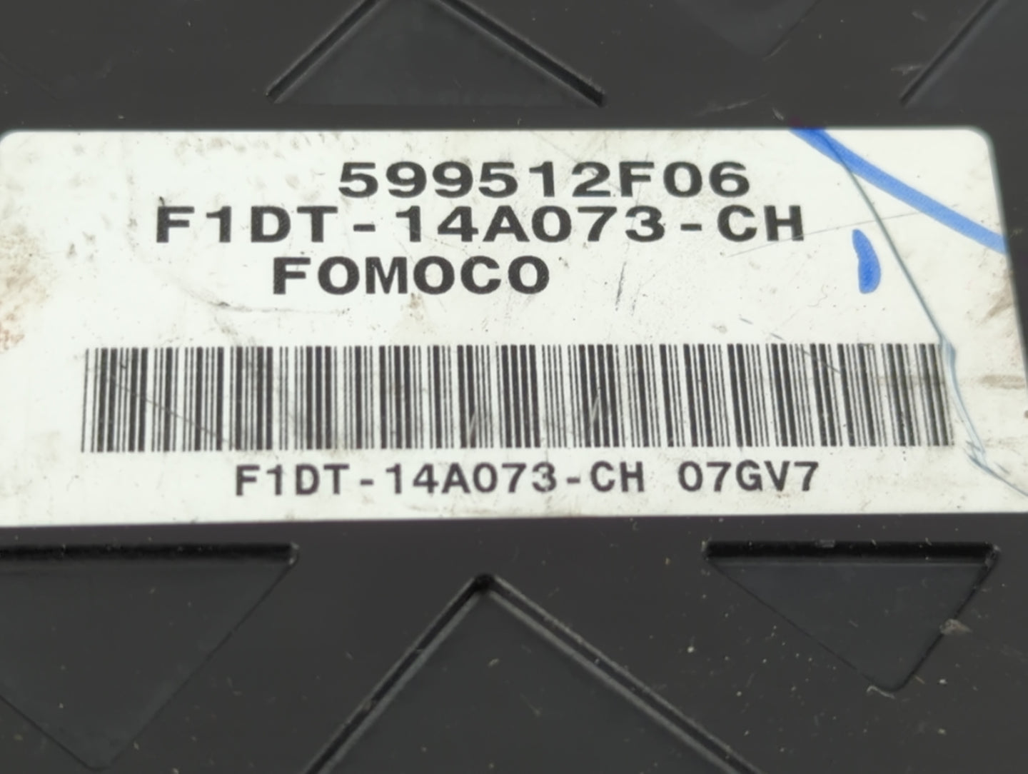 2016 Ford C-Max Fusebox Fuse Box Panel Relay Module P/N:F1DT-14A073-CH Fits OEM Used Auto Parts - Oemusedautoparts1.com