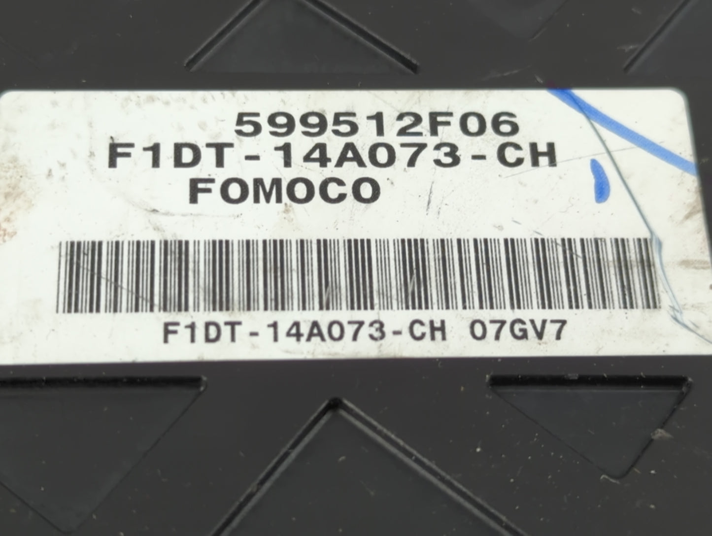 2016 Ford C-Max Fusebox Fuse Box Panel Relay Module P/N:F1DT-14A073-CH Fits OEM Used Auto Parts - Oemusedautoparts1.com