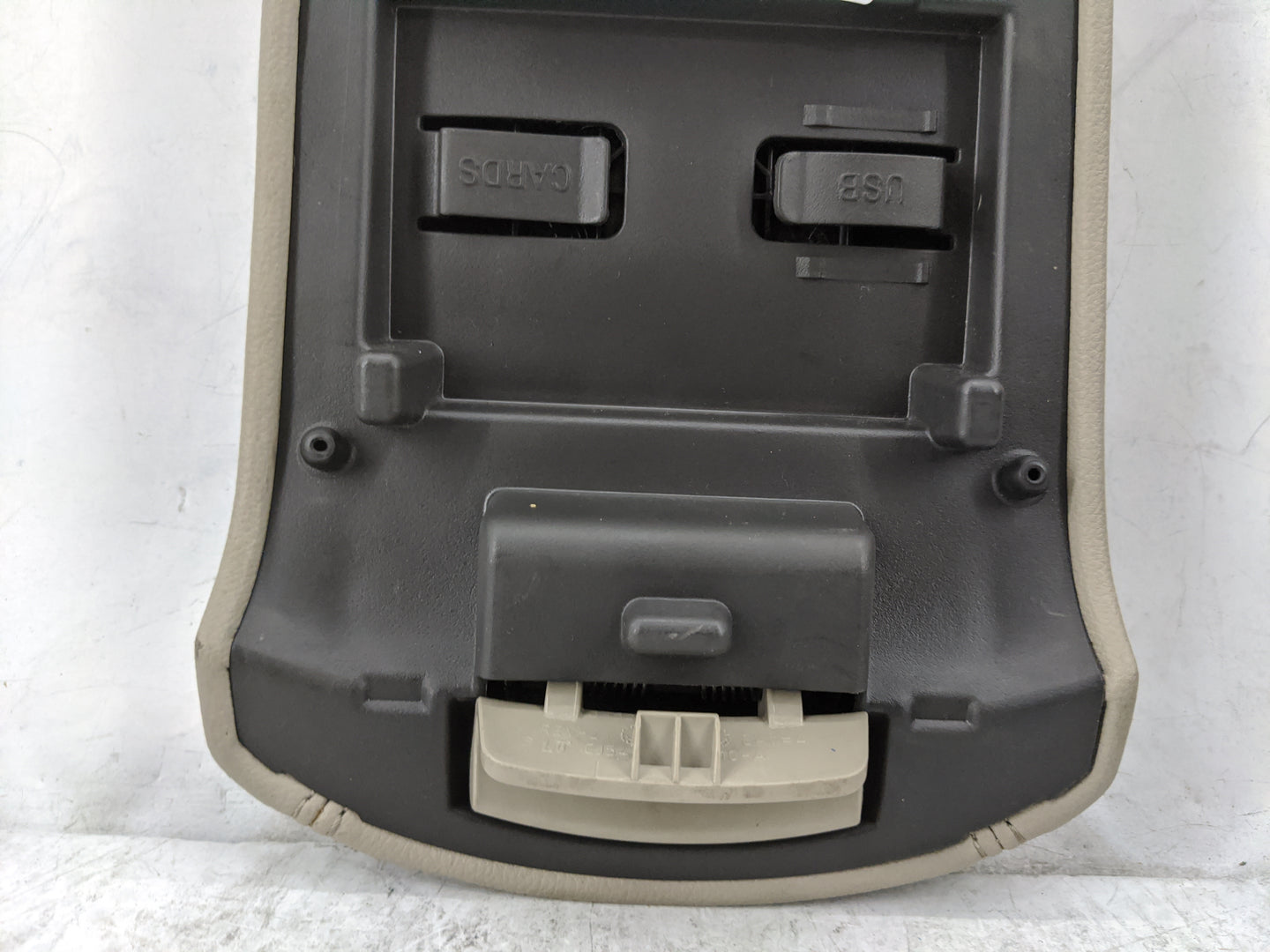 2016 Ford C-Max Center Console Armrest Cover Lid Fits OEM Used Auto Parts - Oemusedautoparts1.com