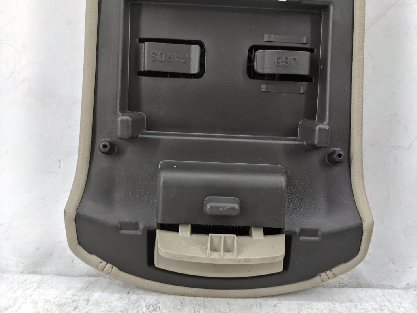 2016 Ford C-Max Center Console Armrest Cover Lid Fits OEM Used Auto Parts - Oemusedautoparts1.com