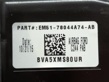 2015-2018 Ford C-max Air Bag Passenger Right Dashboard Oem