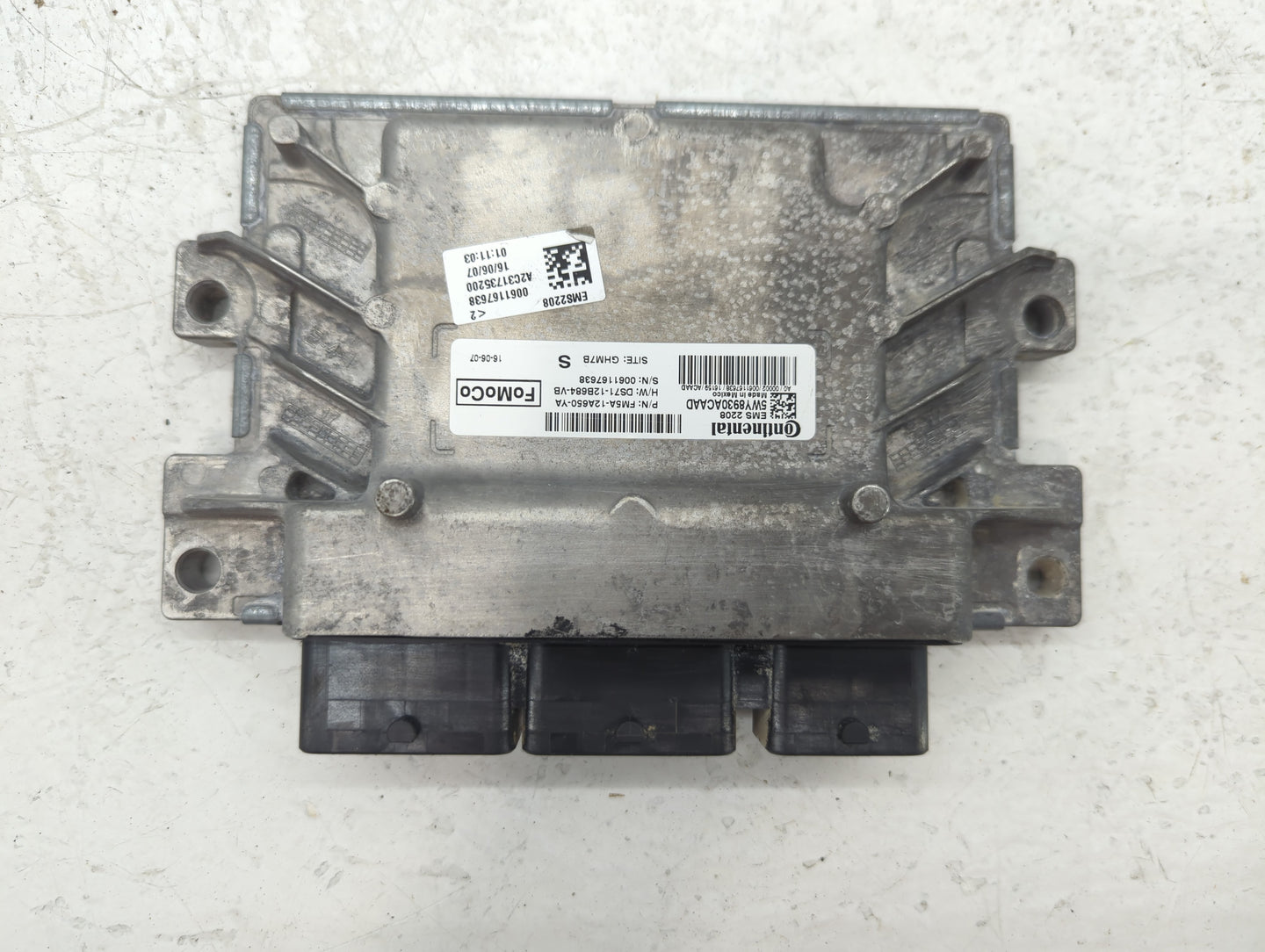 2014-2016 Ford C-Max PCM Engine Control Computer ECU ECM PCU OEM P/N:FM5A-12A650-YA Fits Fits 2014 2015 2016 OEM Used Auto P