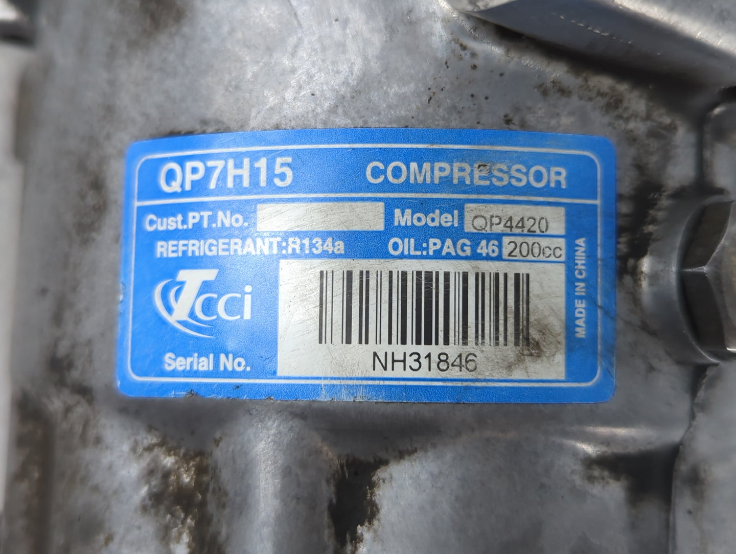 Ford E-350 Club Wagon Air Conditioning A/c Ac Compressor Oem - Oemusedautoparts1.com
