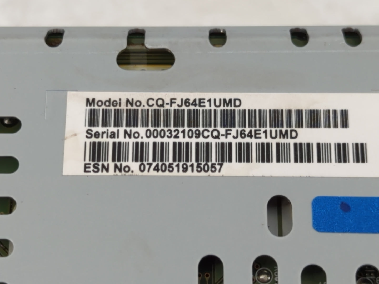 2015-2018 Ford Edge Radio AM FM Cd Player Receiver Replacement Fits Fits 2015 2016 2017 2018 OEM Used Auto Parts - Oemusedau