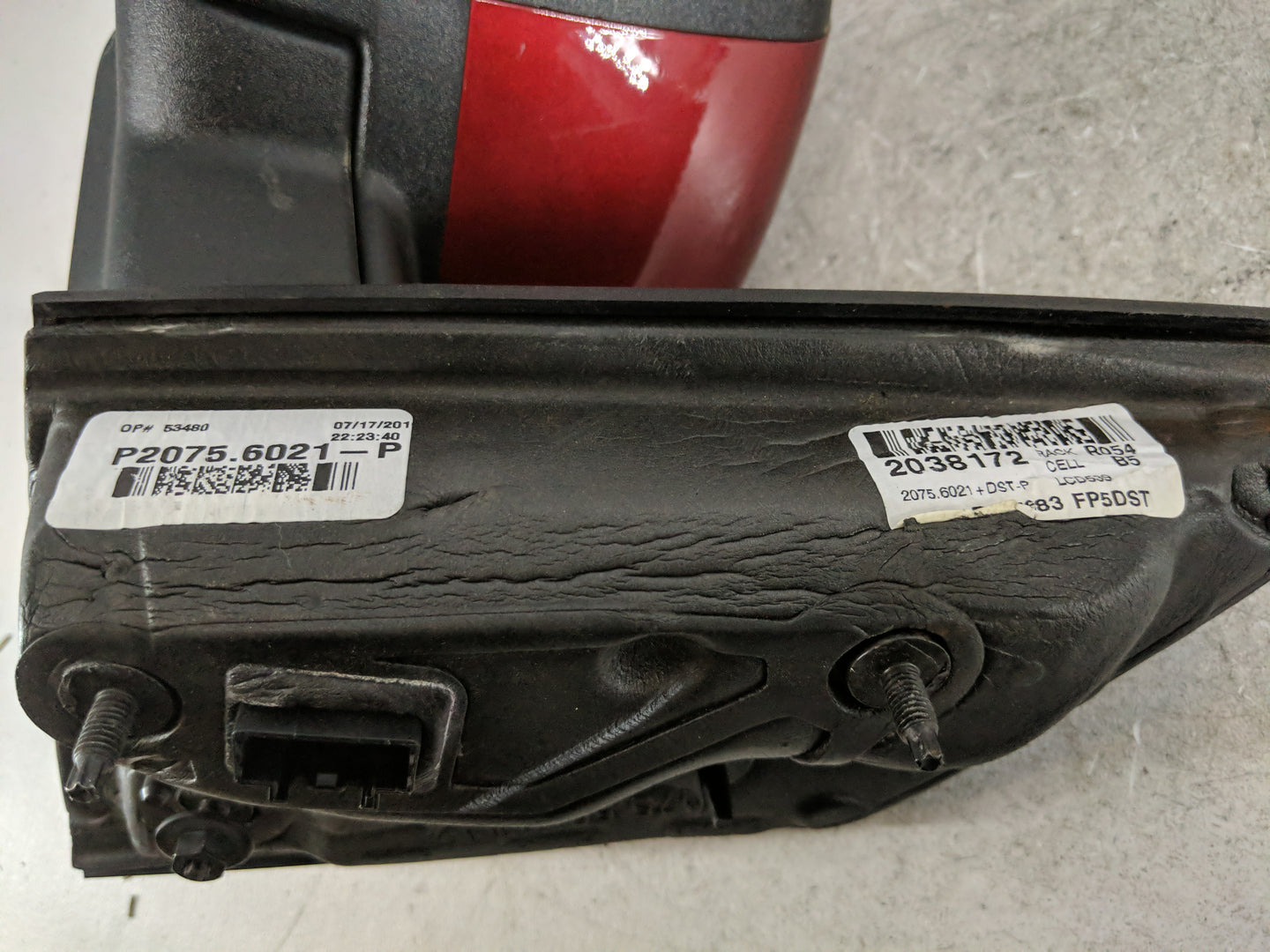 2015-2018 Ford Edge Side Mirror Replacement Driver Left View Door Mirror P/N:P2075-6021-P Fits Fits 2015 2016 2017 2018 OEM 