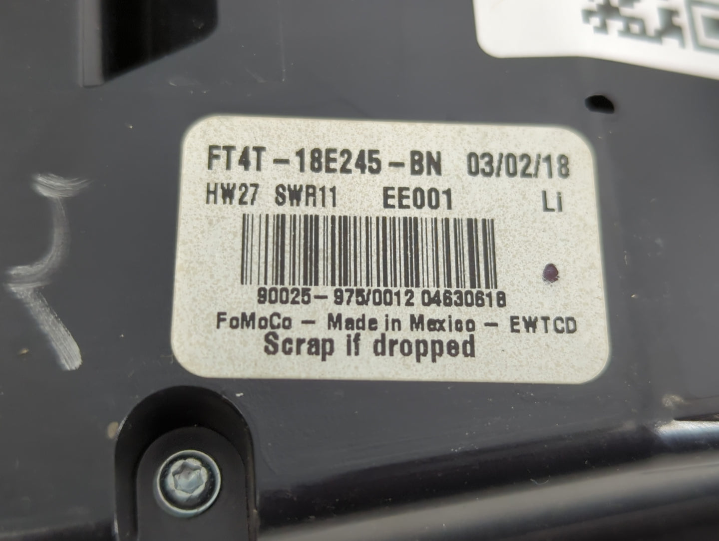 2015-2018 Ford Edge Radio Control Panel - Oemusedautoparts1.com