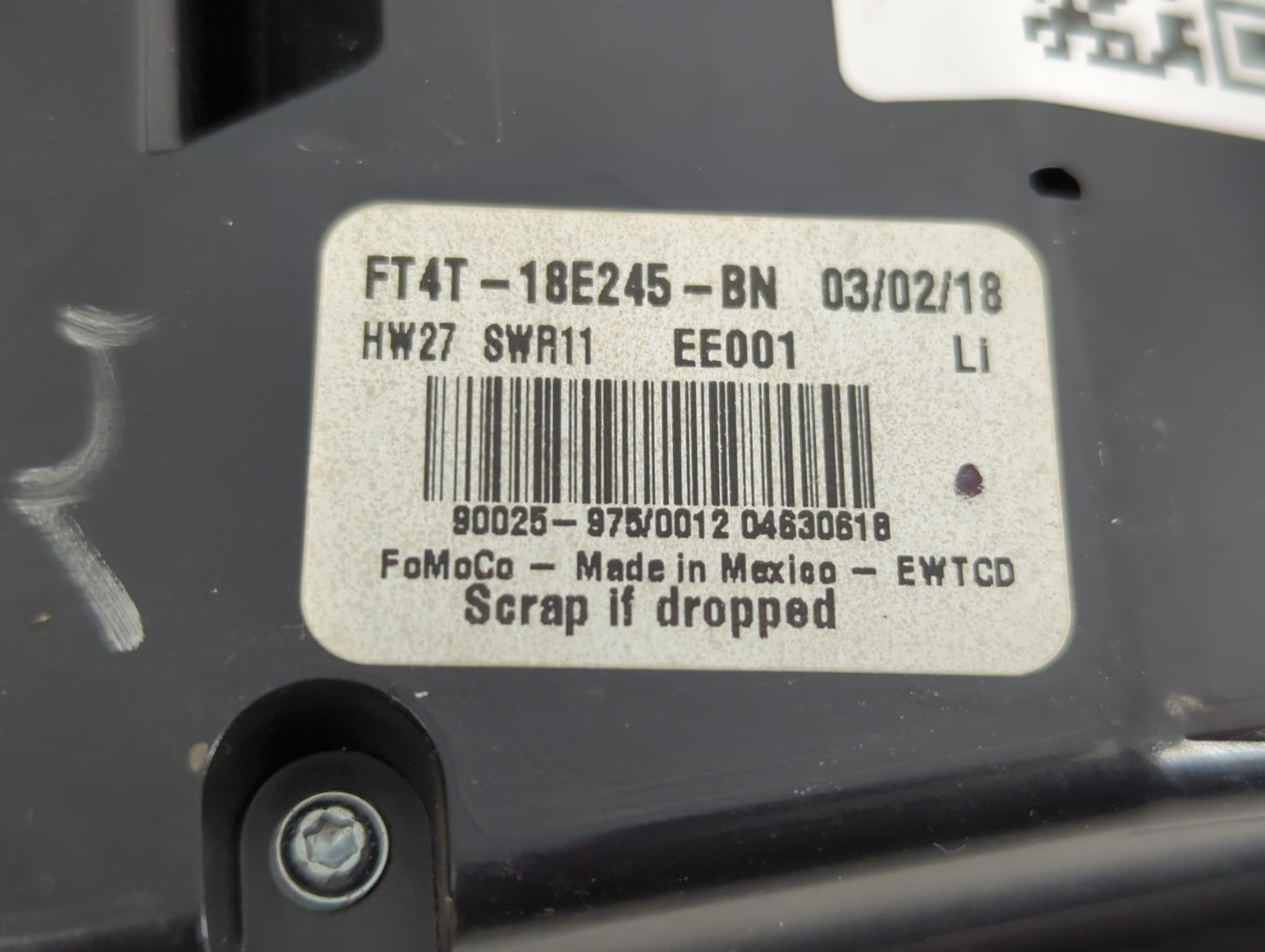 2015-2018 Ford Edge Radio Control Panel - Oemusedautoparts1.com