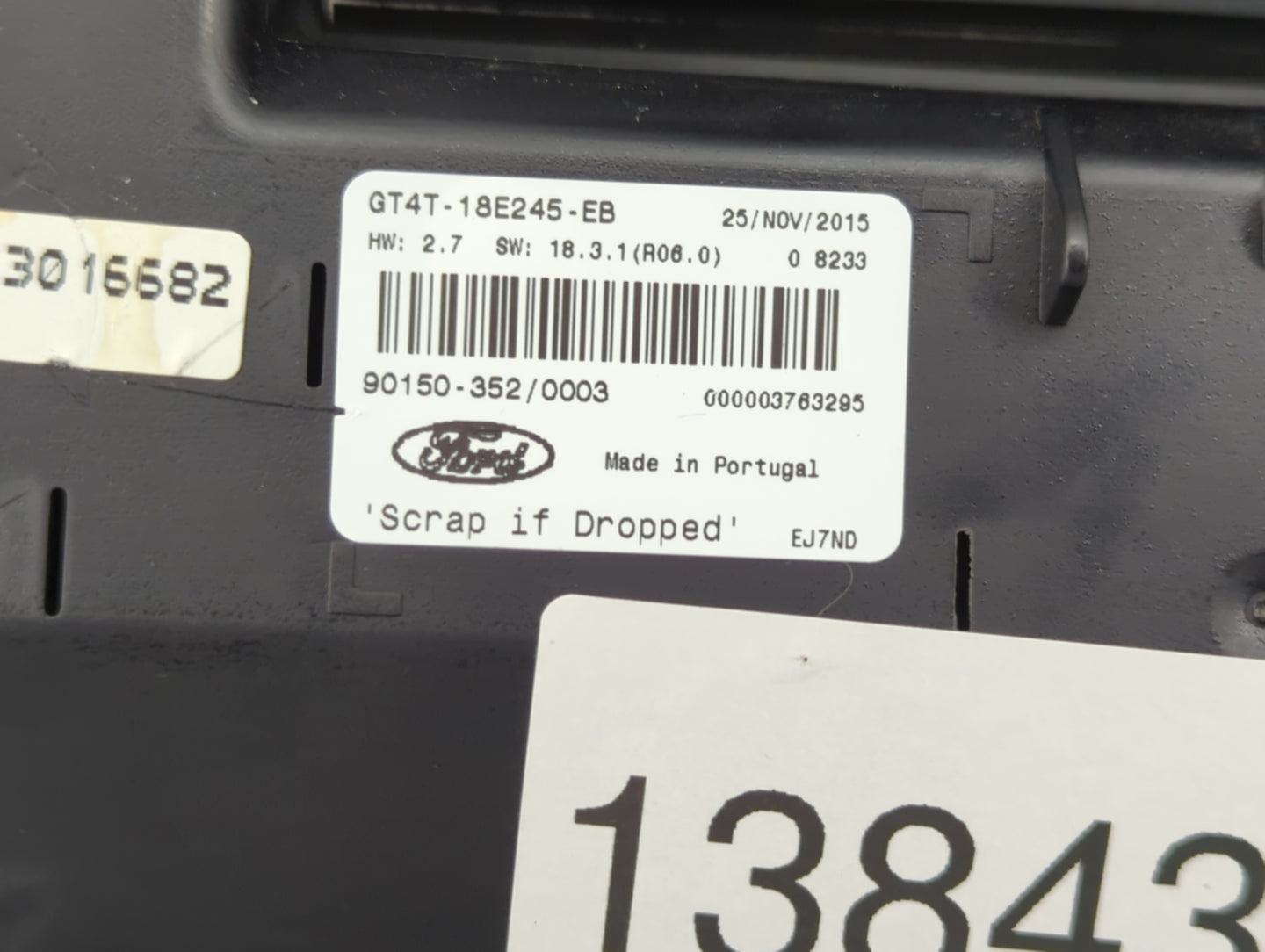 2016-2016 Ford Edge Radio Control Panel - Oemusedautoparts1.com