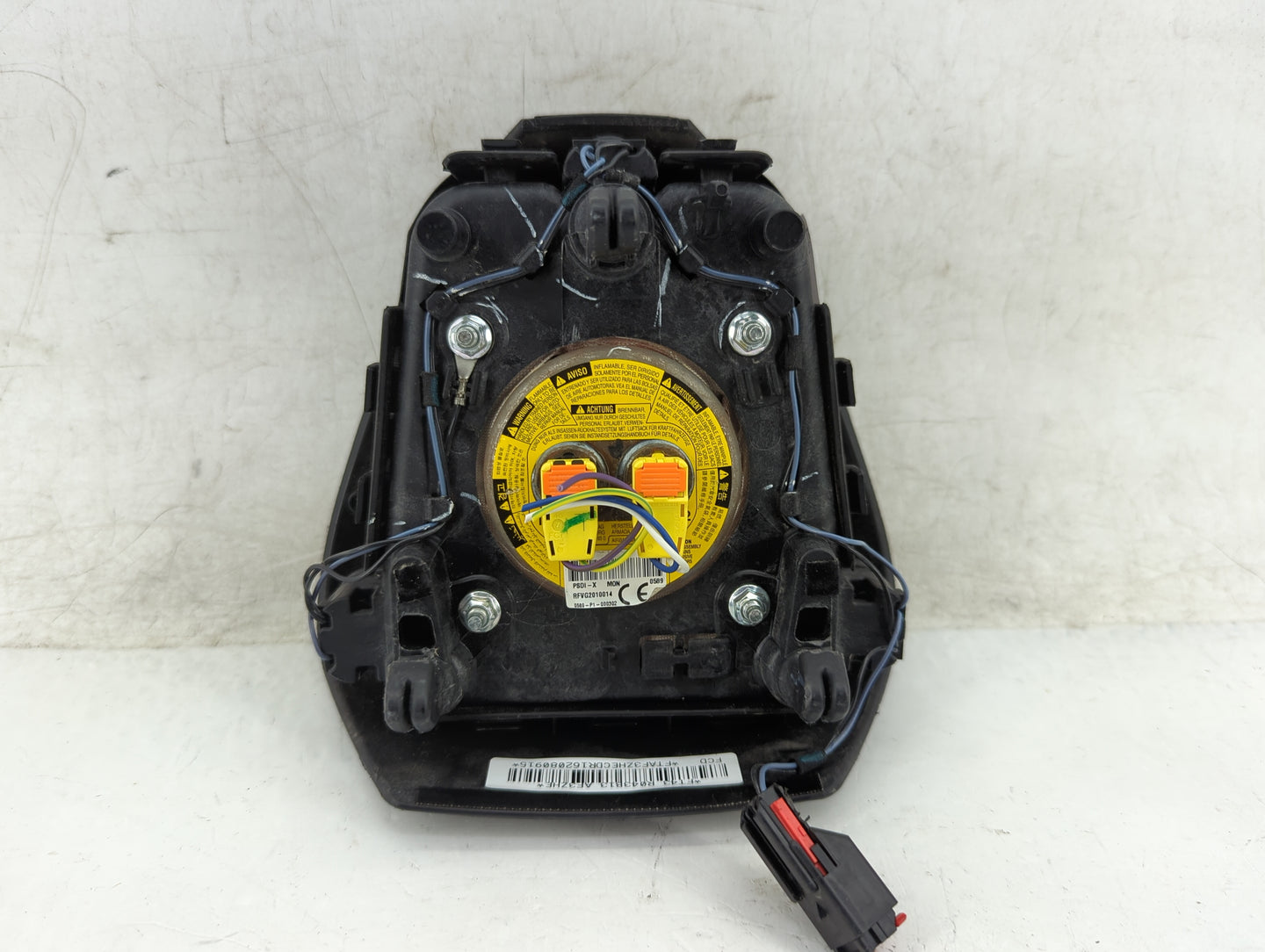 2015-2019 Ford Edge Air Bag Driver Left Steering Wheel Mounted P/N:FT43R043B13AF3ZHE Fits Fits 2015 2016 2017 2018 2019 OEM 