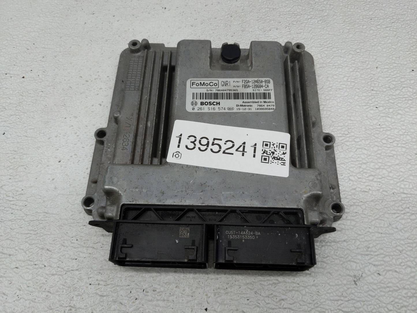 2015-2018 Ford Edge PCM Engine Control Computer ECU ECM PCU OEM P/N:F2GA-12A650-BSB 0 261 S16 574 Fits OEM Used Auto Parts -