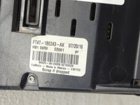 2015-2018 Ford Edge Radio AM FM Cd Player Receiver Replacement P/N:FT4T-18E243-AK Fits Fits 2015 2016 2017 2018 OEM Used Aut