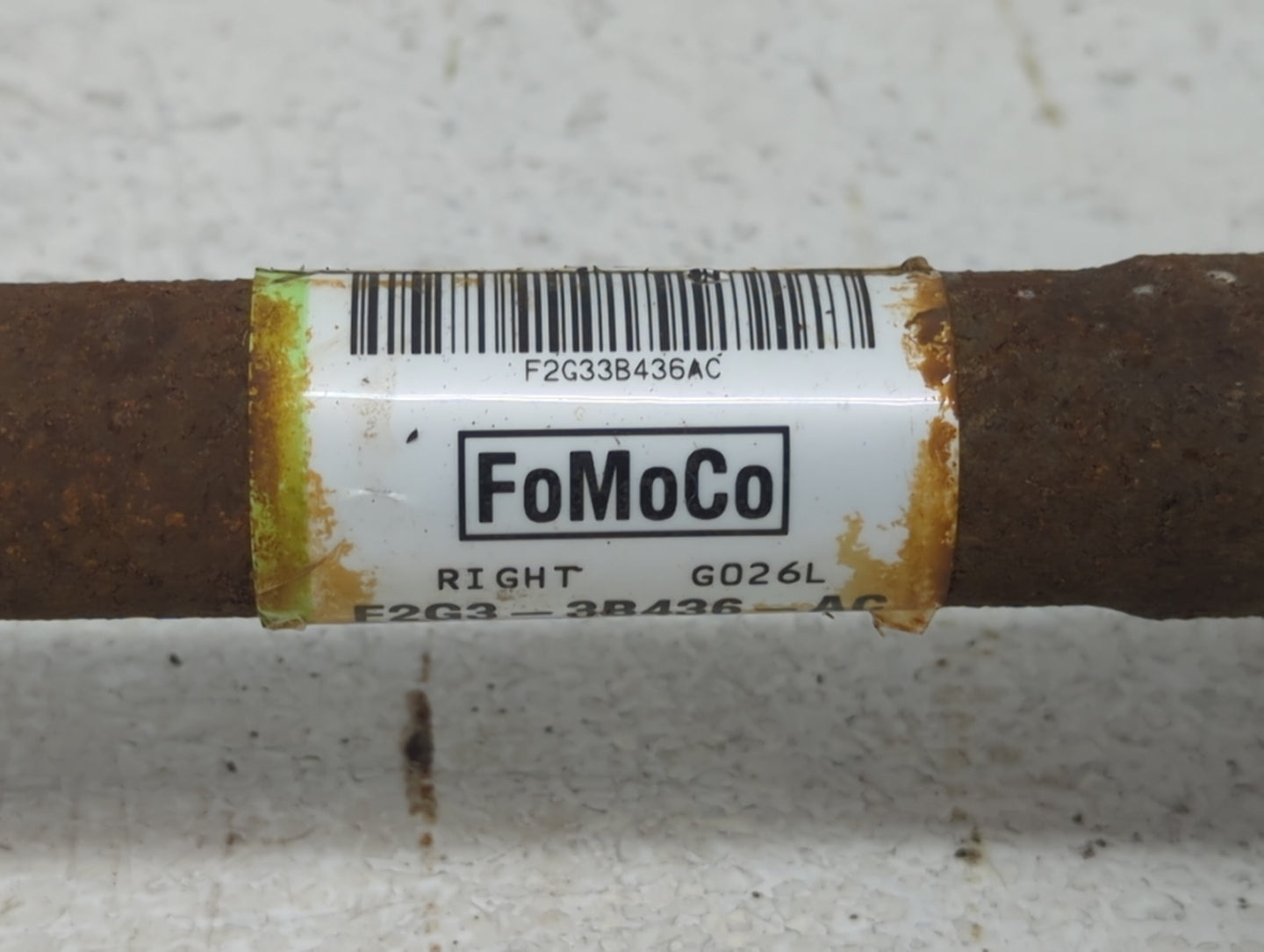 2015-2018 Ford Edge Axle Shaft Front Driver Cv C/v - Oemusedautoparts1.com