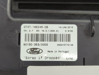 2016 Ford Edge Climate Control Module Temperature AC/Heater Replacement P/N:GT4T-18E245-CB Fits OEM Used Auto Parts - Oemuse
